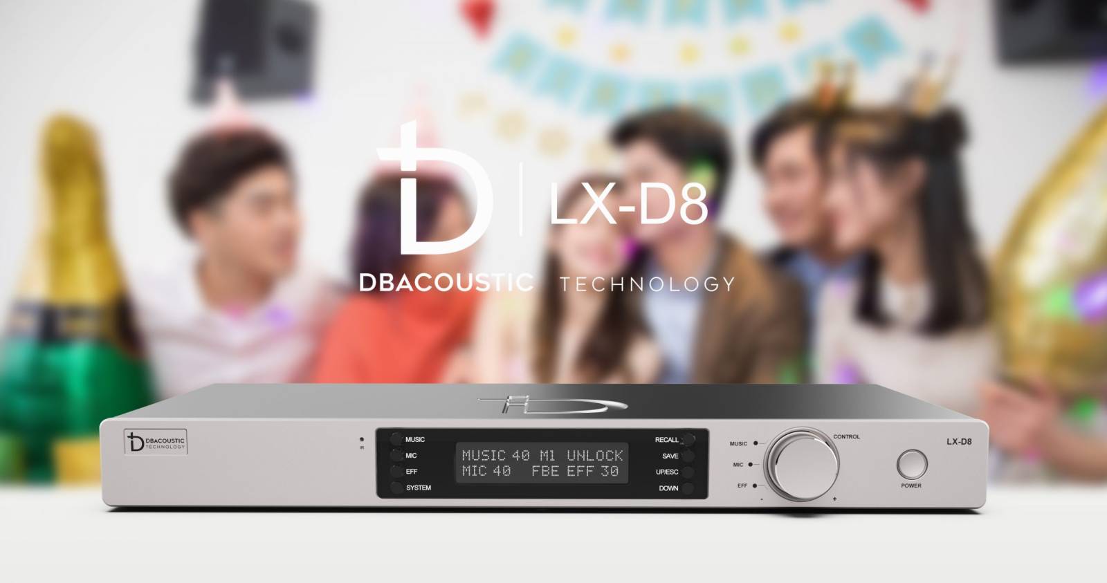VANG SỐ DBACOUSTIC LX D8
