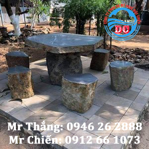 Bàn ghế đá - Mẫu bàn ghế đá giá rẻ, cao cấp tại Ninh Bình