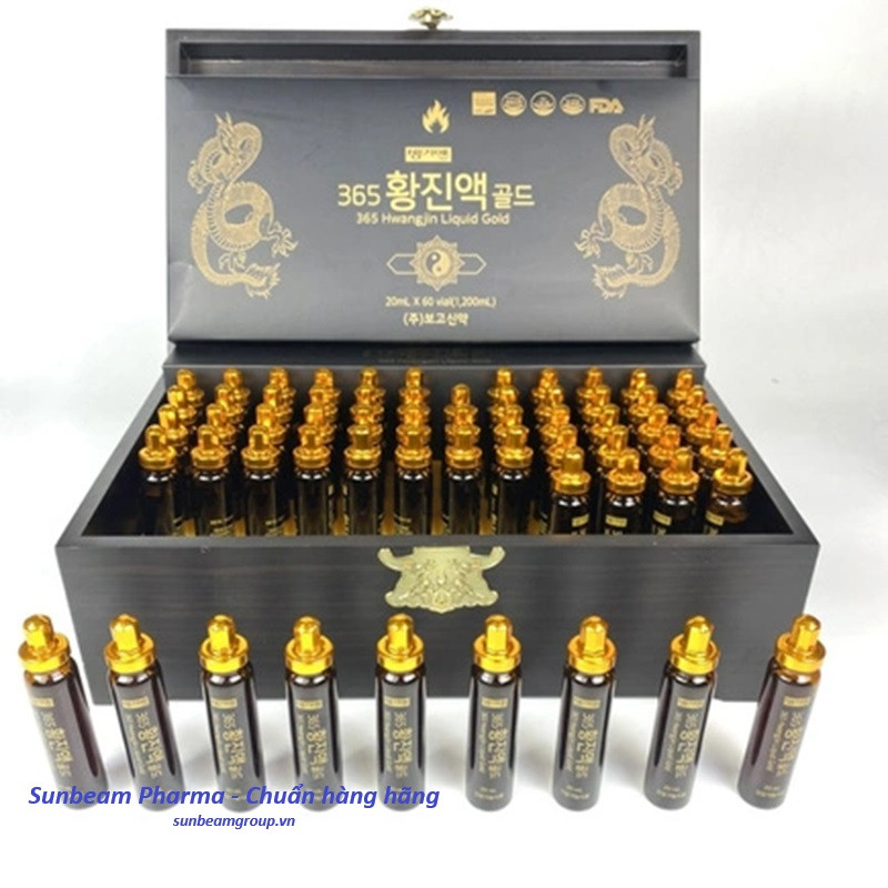 Tinh Chất Đông Trùng Hạ Thảo 365 HwangJin Liquid Gold Hàn Quốc